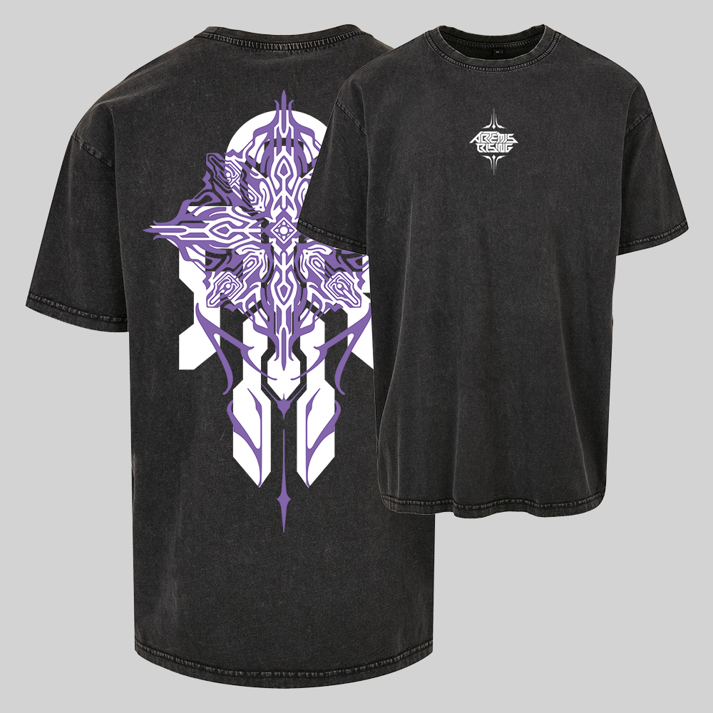AR Ornament T-Shirt – Black Washed